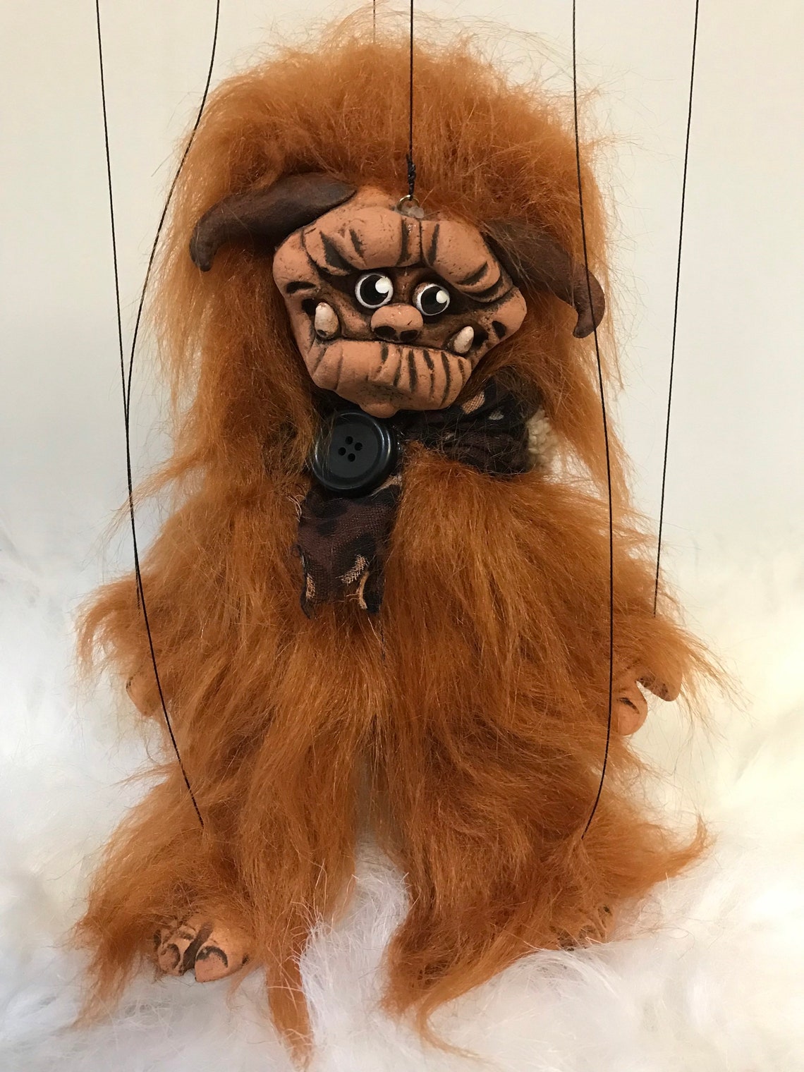 Ludo Labyrinth OOAK Puppet Handmade By The Etsy