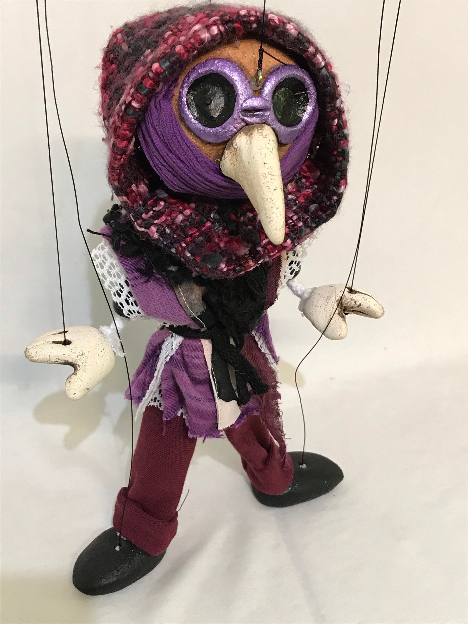 Plague Doctor puppet Etsy