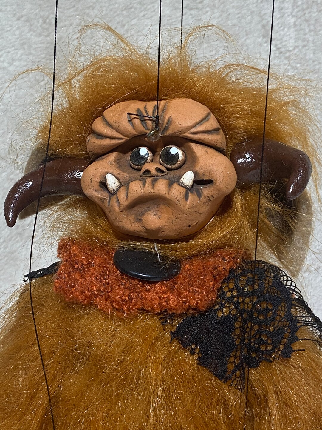 Ludo labyrinth OOAK Puppet Handmade by the Etsy