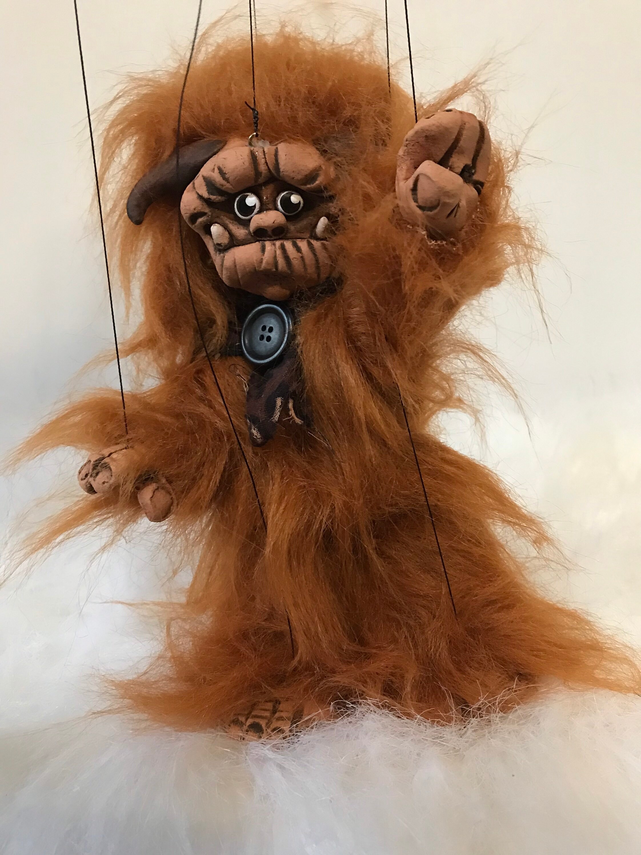 Ludo Labyrinth OOAK Puppet Handmade By The Etsy