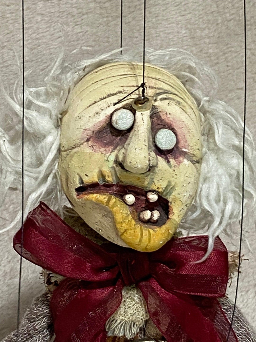 Undead Puppet Uncle Ebenezer: Undead Zombie Marionette Puppet - Etsy Australia