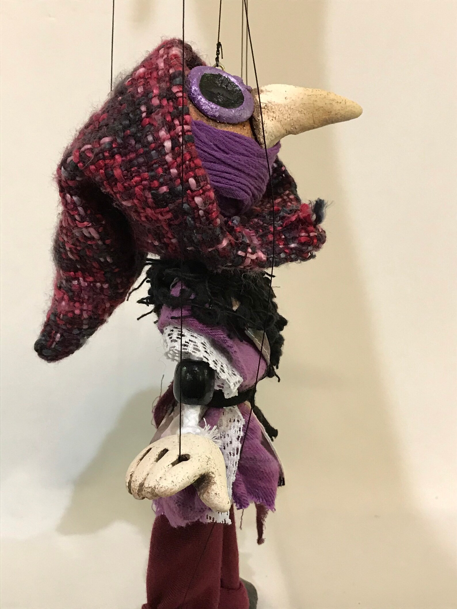 Plague Doctor puppet Etsy