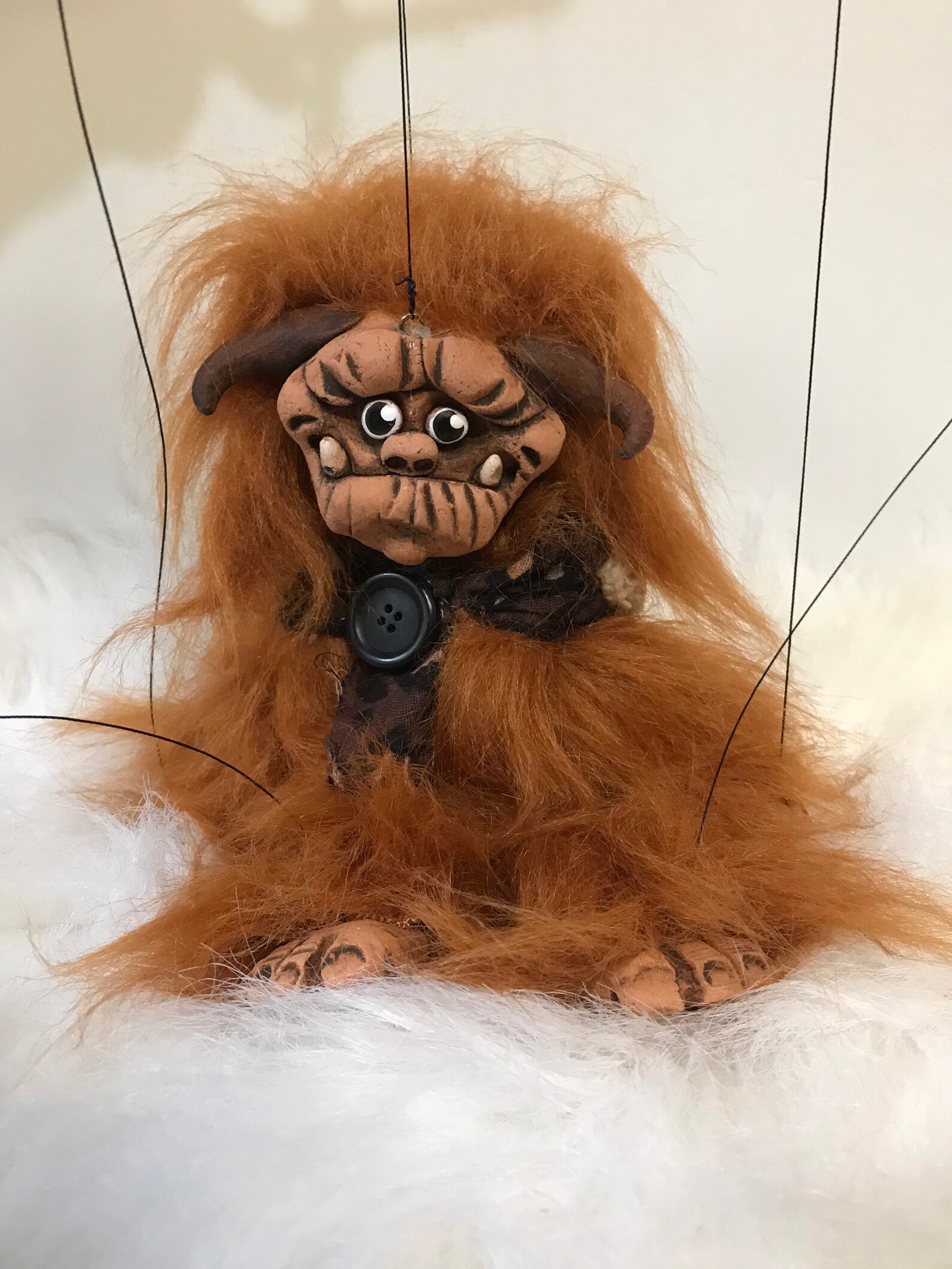 Ludo Labyrinth OOAK Puppet Handmade By The Etsy