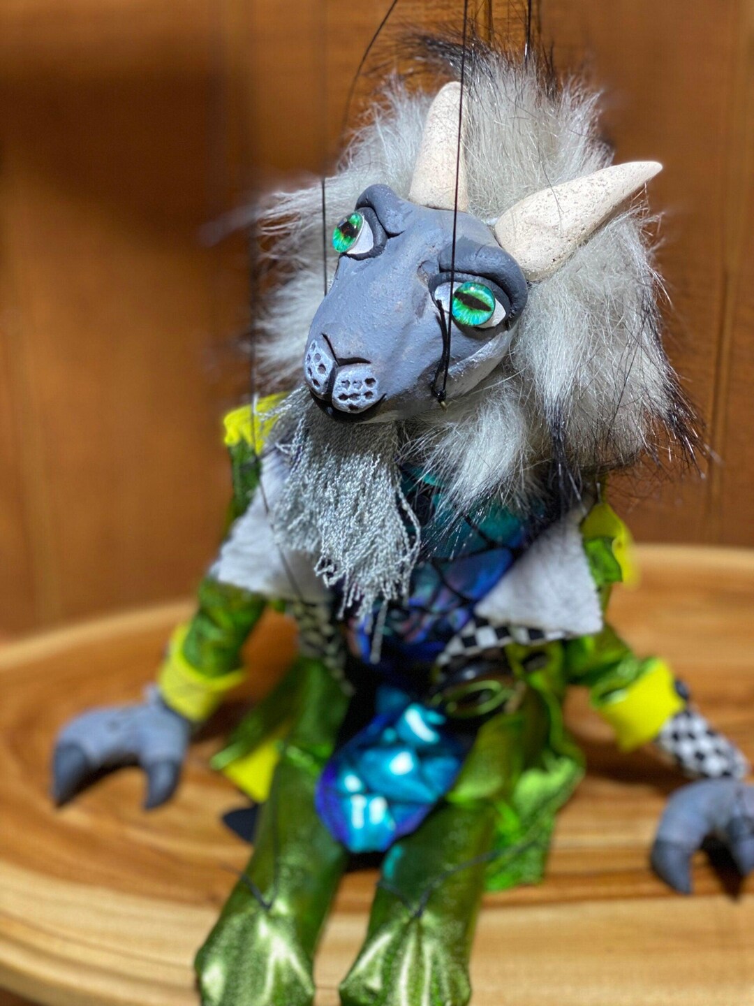 Gordon P. Goatman Marionette Puppet - Etsy