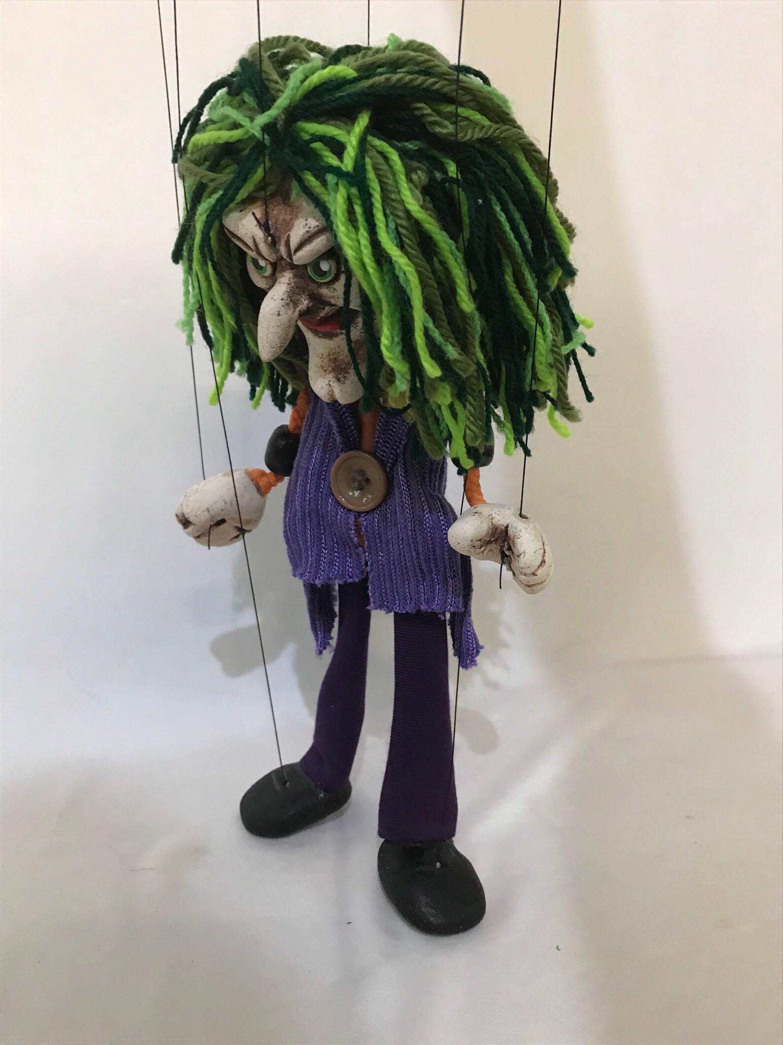 Batman's The Joker puppet Handmade by The Etsy