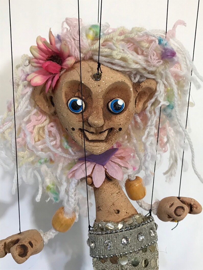 Frannie Mermaid Puppets Beautiful Sparkling Etsy Australia