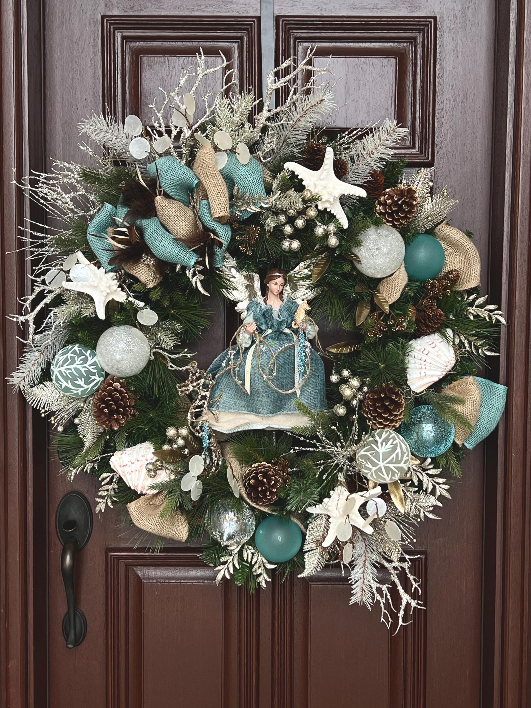 クリスマス HAPPY HOLIDAYS WREATH LARGE il_fullxfull.7536693477_d0nd.jpg