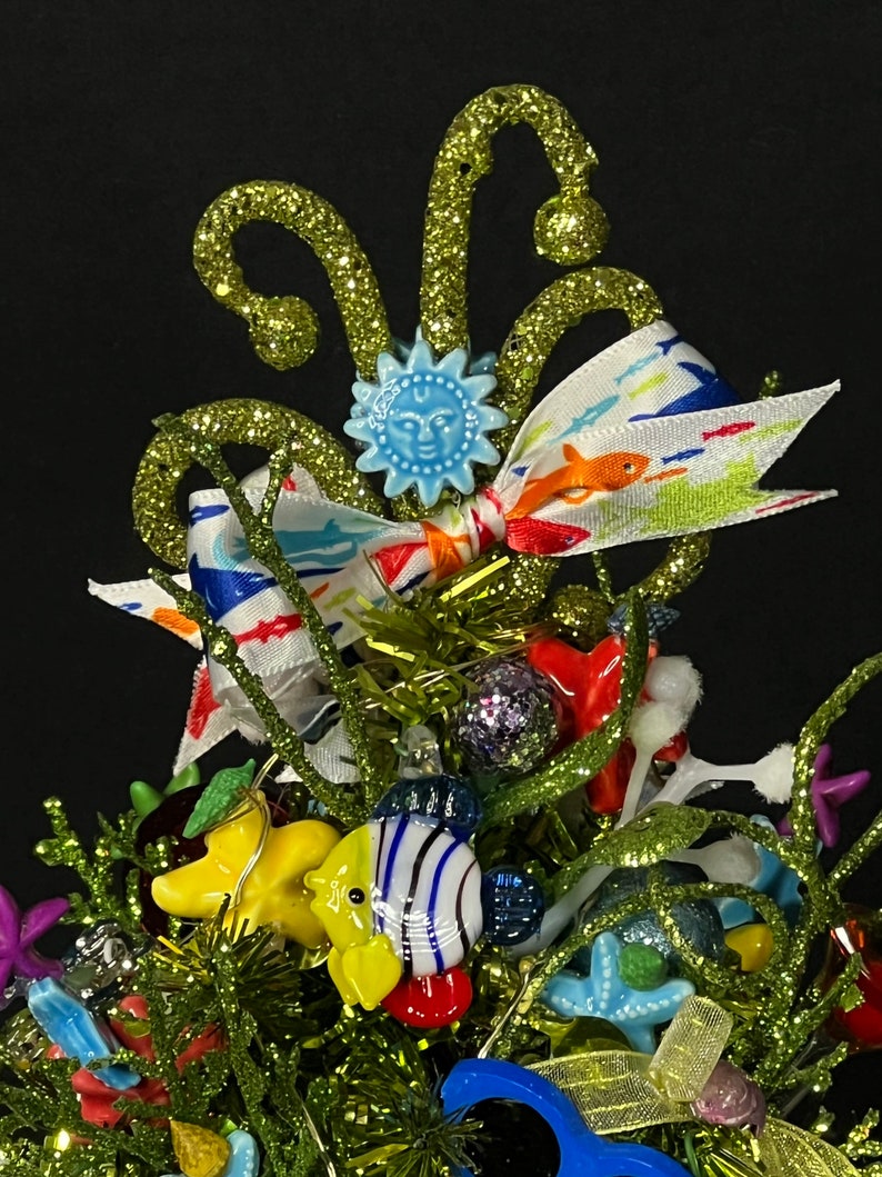 SOLD Small Lighted Beach Tree,beach Decor,beach Christmas Tree,beach ...