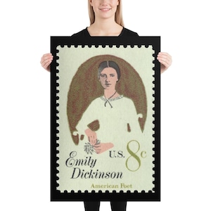 US Stamp #1436 - 1971 8c Emily Dickinson - Plakatdruck