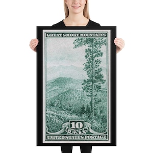 US Stamps #797 - Great Smoky Mountains - Poster Druck