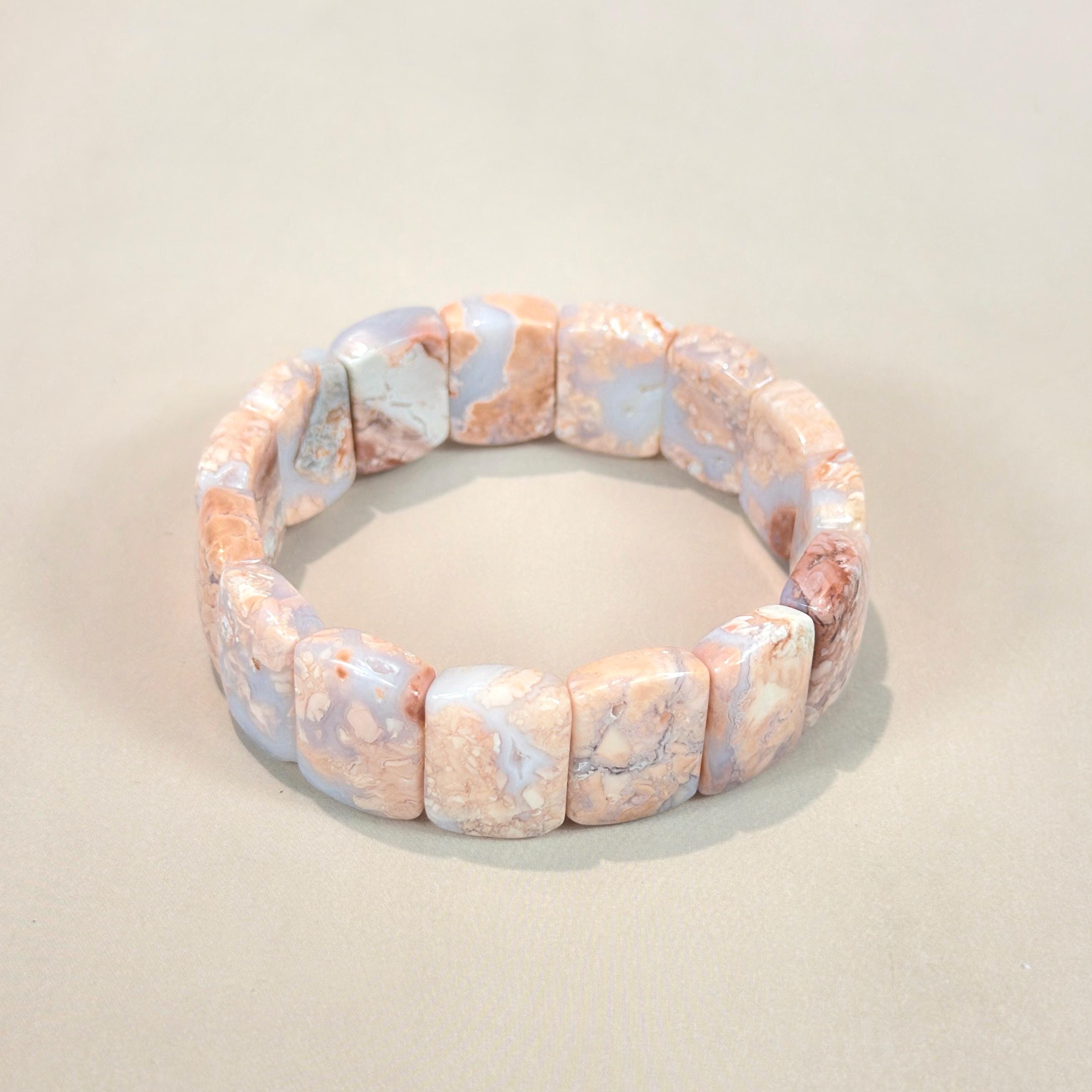 Flower agate bangles - Etsy 日本