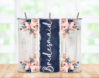 Bicchiere termico da 20 oz per damigella d'onore