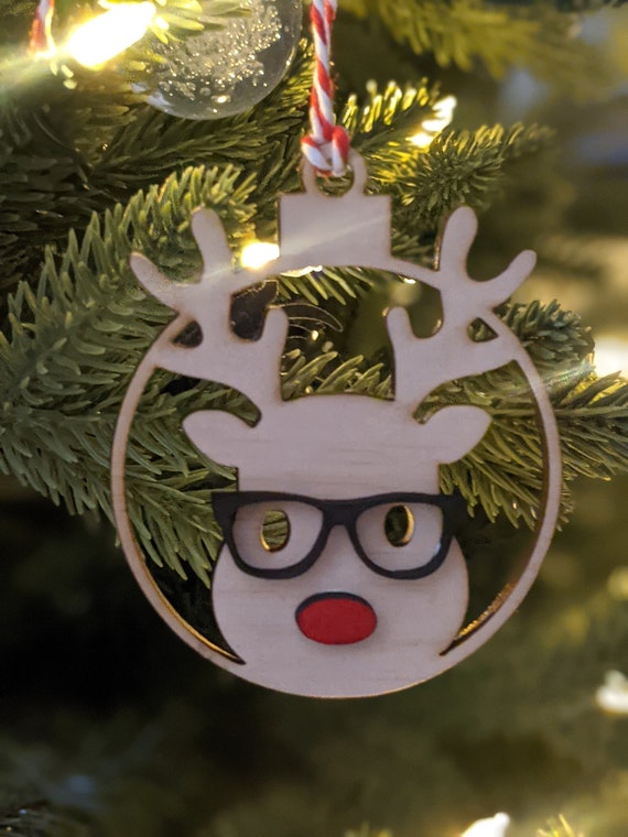 Eyeglasses ornament hotsell