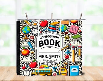 Quaderno per appunti, bicchiere termico da 20 oz (n. 2)