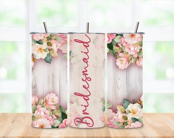 Bicchiere termico da 20 oz per damigella d'onore