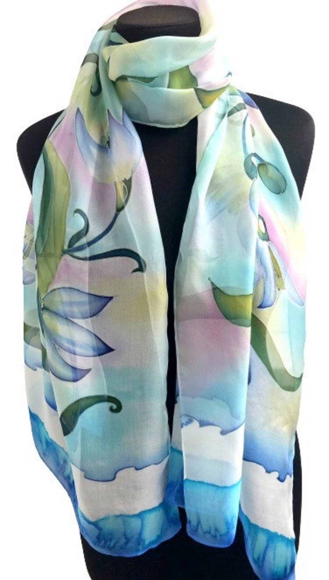 Foulard Soie Femme - CRISTINA - Coeur de Foulard