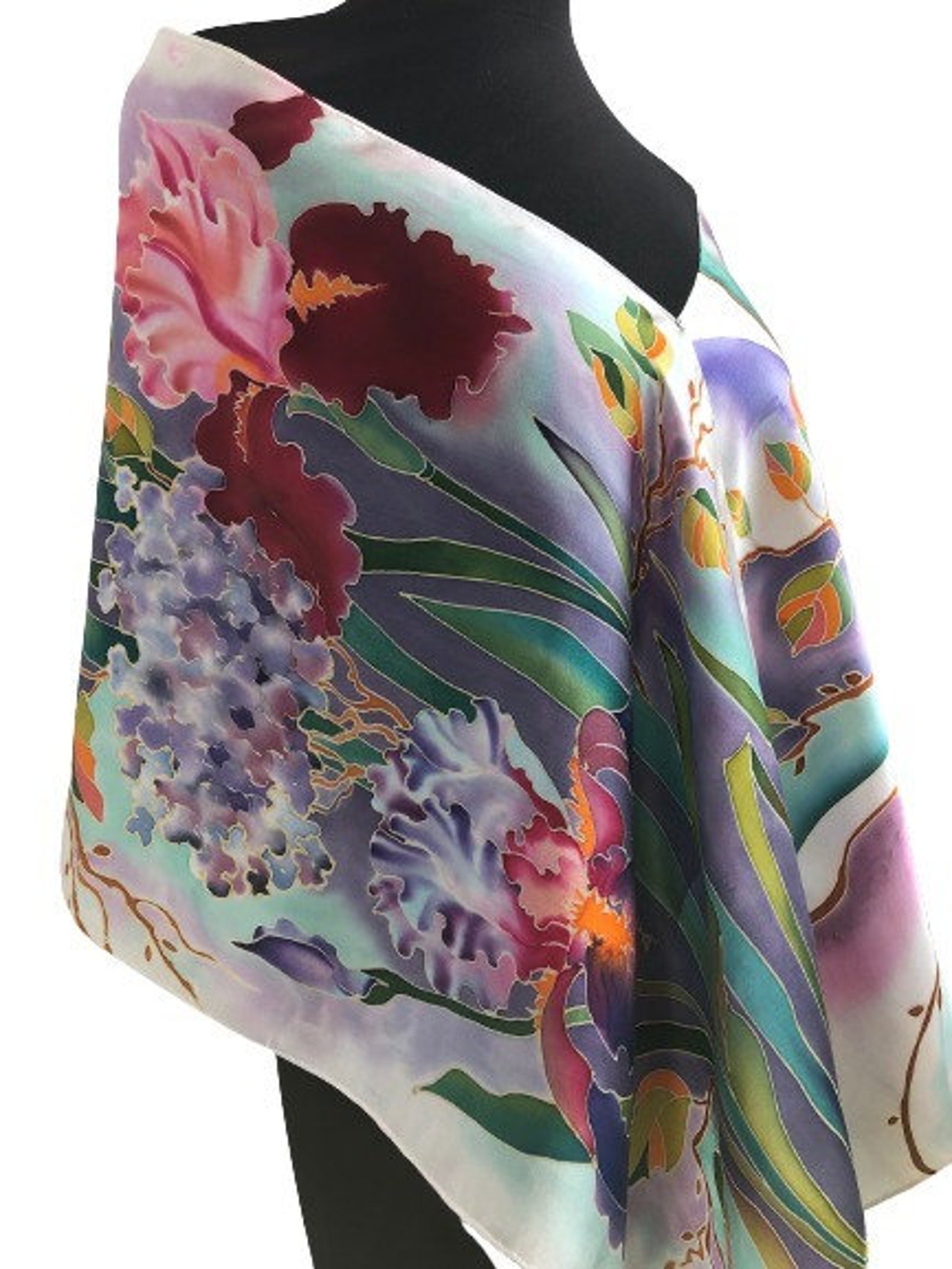 Iris Flower Scarf (Pack of 6) main image 0