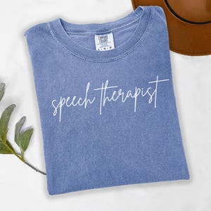 Speech Therapy Shirt for Speech Language Pathologist Tee, SLP Shirt, SLP Gift, Speech Therapist Gift, SLP Appreciation T-Shirt, Comfy Fit