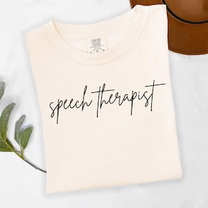 Speech Therapy Shirt for Speech Language Pathologist Tee, SLP Shirt, SLP Gift, Speech Therapist Gift, SLP Appreciation T-Shirt, Comfy Fit
