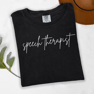 Speech Therapy Shirt for Speech Language Pathologist Tee, SLP Shirt, SLP Gift, Speech Therapist Gift, SLP Appreciation T-Shirt, Comfy Fit