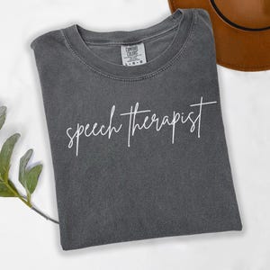 Speech Therapy Shirt for Speech Language Pathologist Tee, SLP Shirt, SLP Gift, Speech Therapist Gift, SLP Appreciation T-Shirt, Comfy Fit