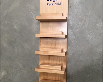 Five Shelf Display, Derby Car, WD23-5 - Includes Shipping