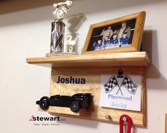 Derby Car, Display Shelf Unit, 1 car Display, Trophy Display - WD25 - Includes Shipping