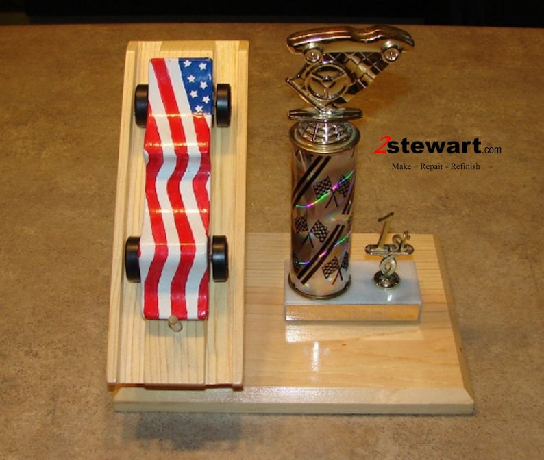 Pinewood CubScout Derby Car and Trophy Display Stand WD22 Etsy