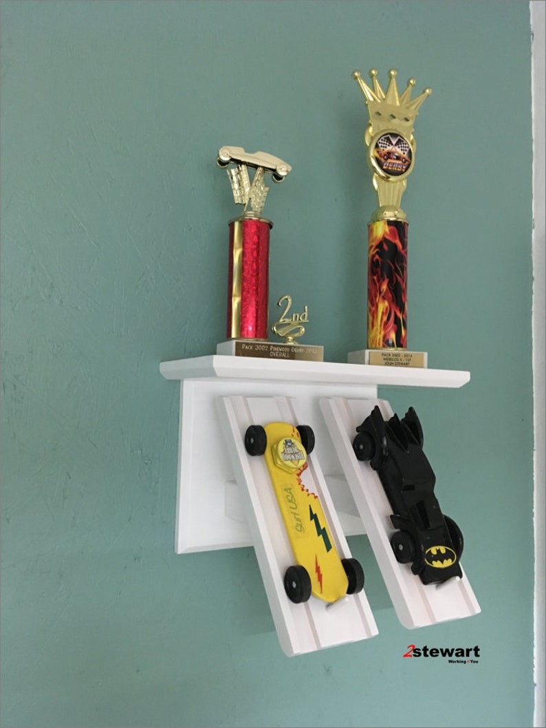 toy car wall shelf