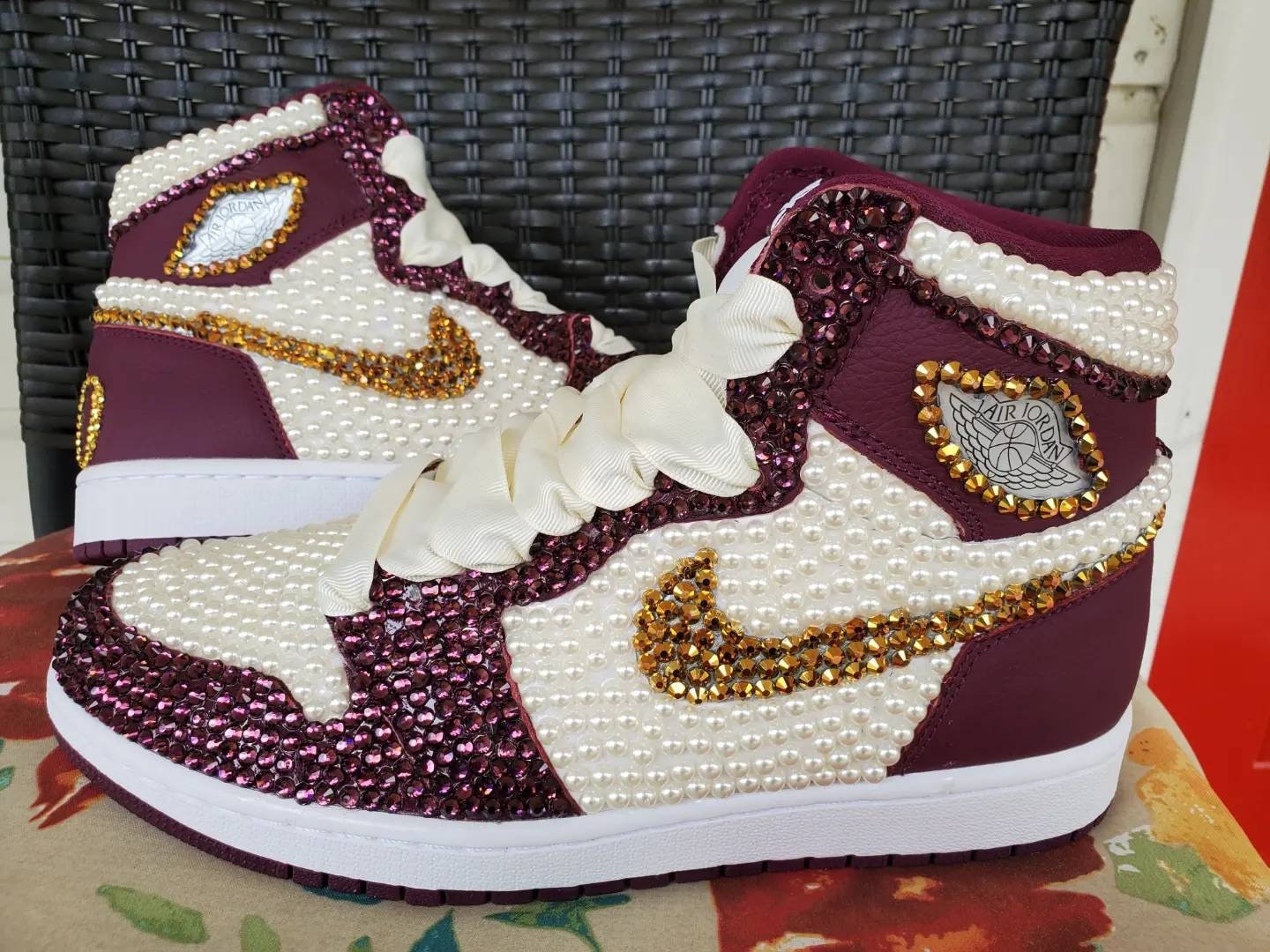 air jordan 1 bling