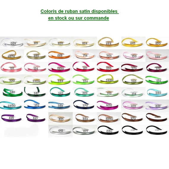 Baguette ruban multicolore, baguette cérémonie,ruban multicolore, mariage  ruban, sortie des mariés colorée, multicolore, cadeau témoin,7mm -   France