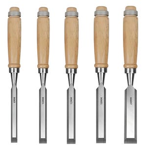 Professional Wood Carving Chisel Set, 1-5 Piece Woodworking Gouges
