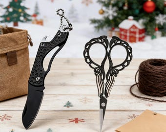 Vintage Embroidery Scissors Antique Style Sewing Scissors Sharp Craft Scissors for Needlework DIY Sewing Tool