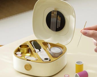 Magnetic Needle Thread Box Sewing Kit Portable Needle Case Hand Sewing Tools Household Sewing Set