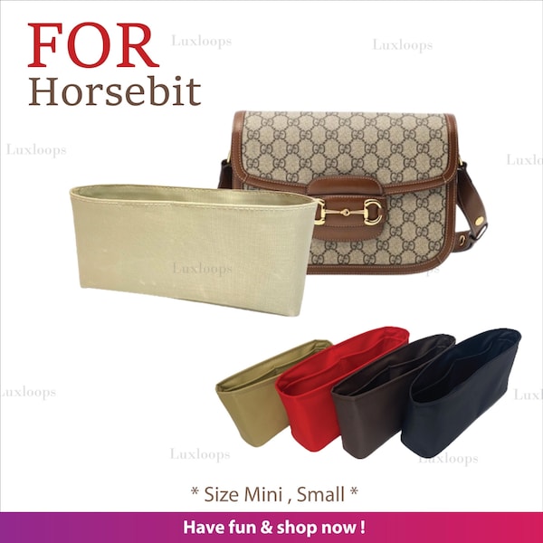 Bag insert for Gucci / Free Shipping !!! Gucci Horsebit bag insert / Gucci/ Gucci Horsebit small /Gucci Horsebit mini /Gucci Horsebit
