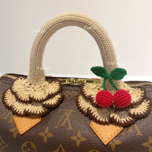 Handle Cover Crochet LV Speedy 25/30/35 Handbag Accessories#2