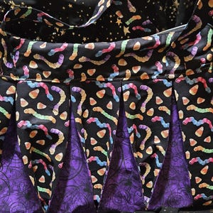 Halloween shoulder bag (candy & cupcakes, jackollantern&#39;s , gummy worms)