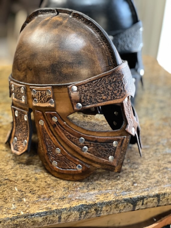 Leather helmet 2024