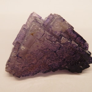 Purple Fluorite  - Musquiz, Coahuila, Mexico - Miniature Mineral Specimen