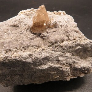 Topaz on matrix, Maynards Claim, Thomas Range, Utah - Miniature Mineral Specimen