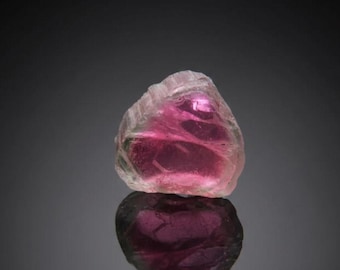 Watermelon Tourmaline Slice - Paprock, Afghanistan - Thumbnail Mineral Specimen