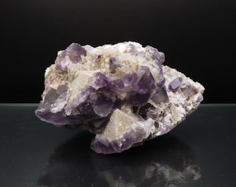 Fluorite and Quartz - Fujian Province, China - Cabinet Mineral Specimen