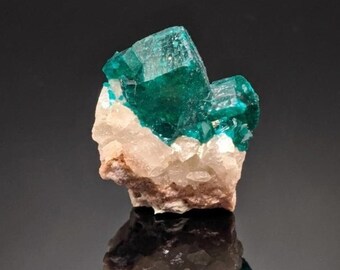 Dioptase thumbnail - Rennevile, Republic of Congo