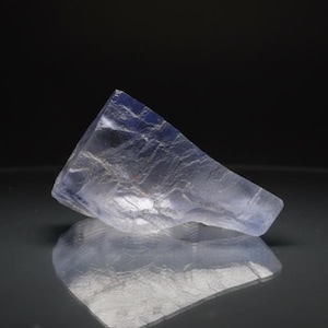 Halita azul y púrpura - Mina de potasa Mosaic, Carlsbad, Nuevo México - Ejemplar mineral en miniatura