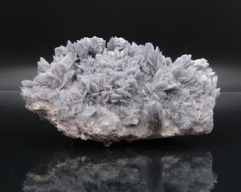 Blue Barite - Cabinet Specimen - Herja Mine, Baia Marc, Romania