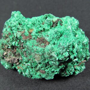 Fibrous Malachite - Congo - Miniature Mineral Specimen