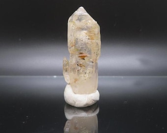 Petroleum Firefly Quartz - Madagascar - Miniature Mineral Specimen
