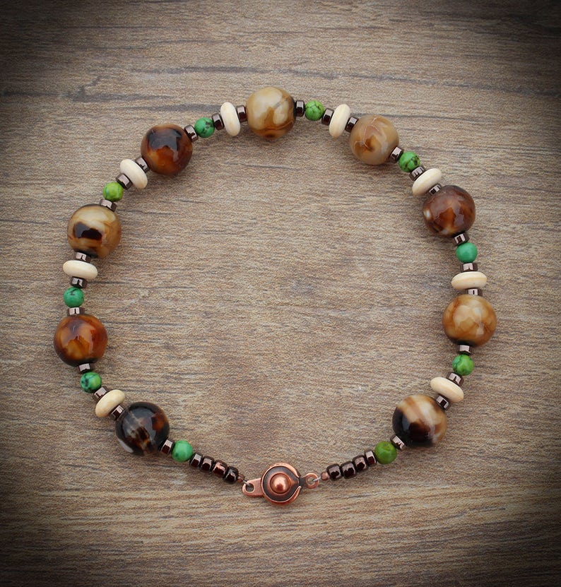 Boho Mens Bracelet Etsy