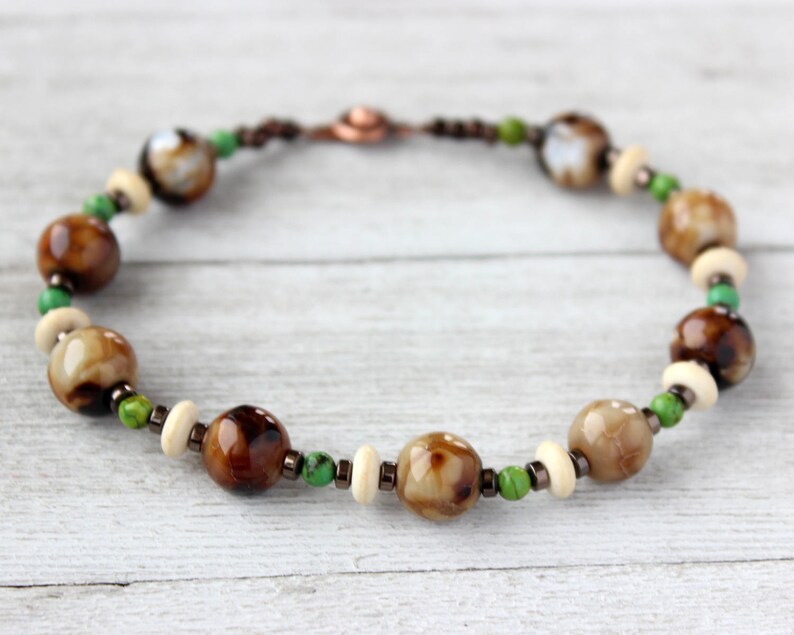 Boho Mens Bracelet Etsy
