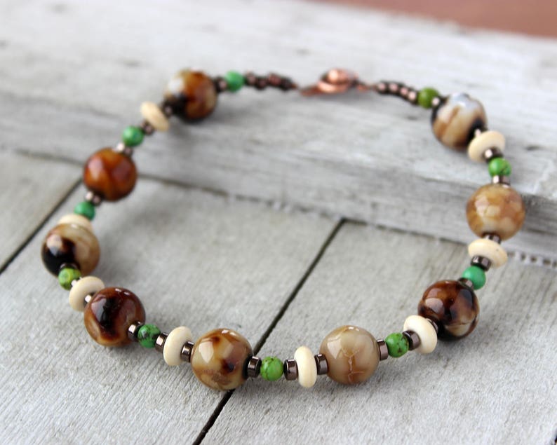 Boho Mens Bracelet Etsy